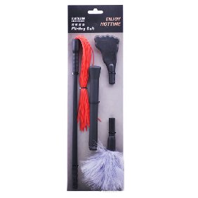 Whip & Paddle & Feather Tickler Kit