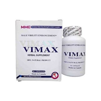 Vimax Male Virility Enhancement, Herbal Supplements 100% Natural Product 60